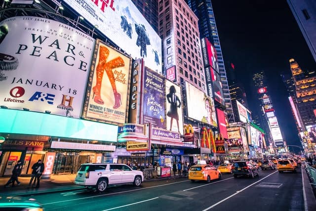 NYC times square