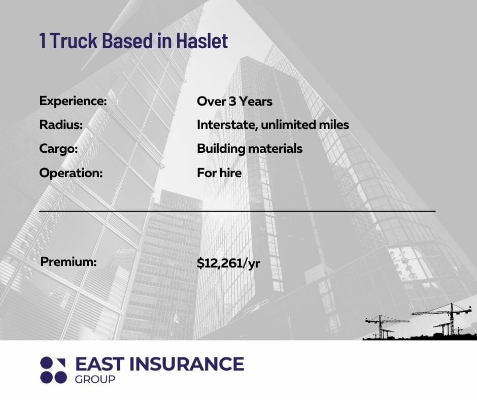example commercial truck insurance texas