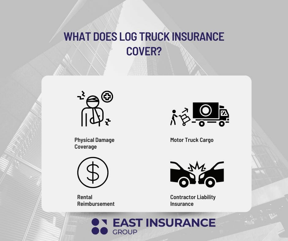 what does log truck insurance cover