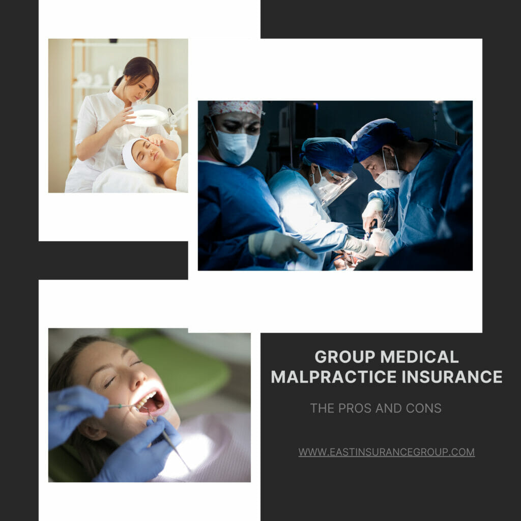 Group medical malpractice insurance