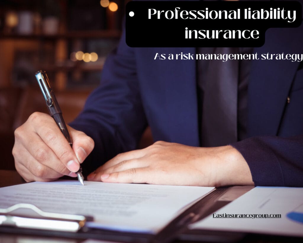 Professional liability insurance